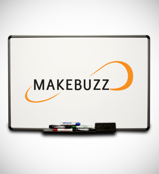 This logo was designed for New Orleans tech company Make Buzz
