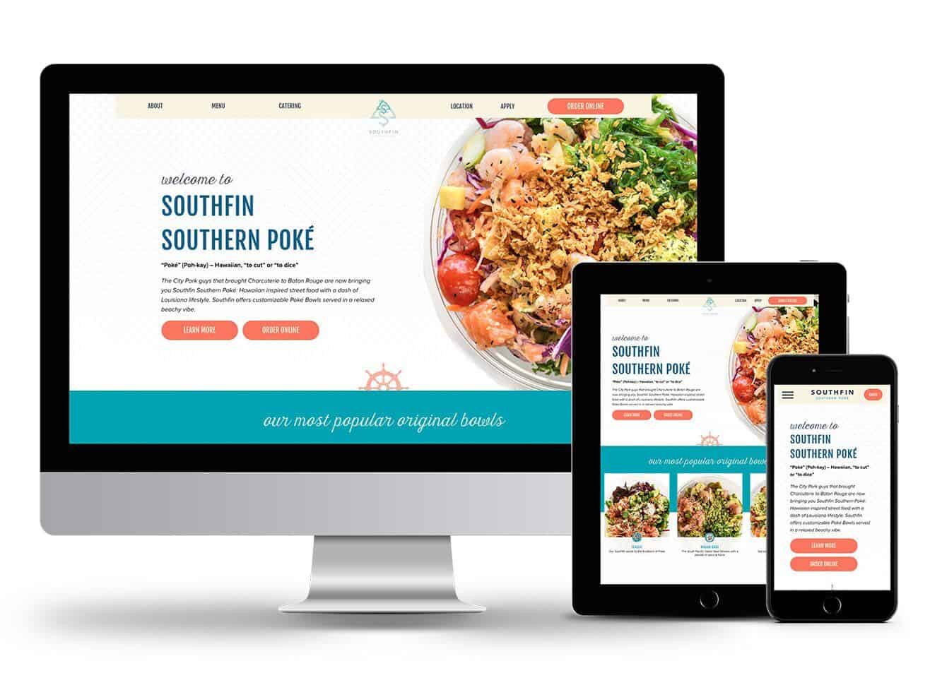 Southfin Poke, Baton Rouge Restaurant Websites