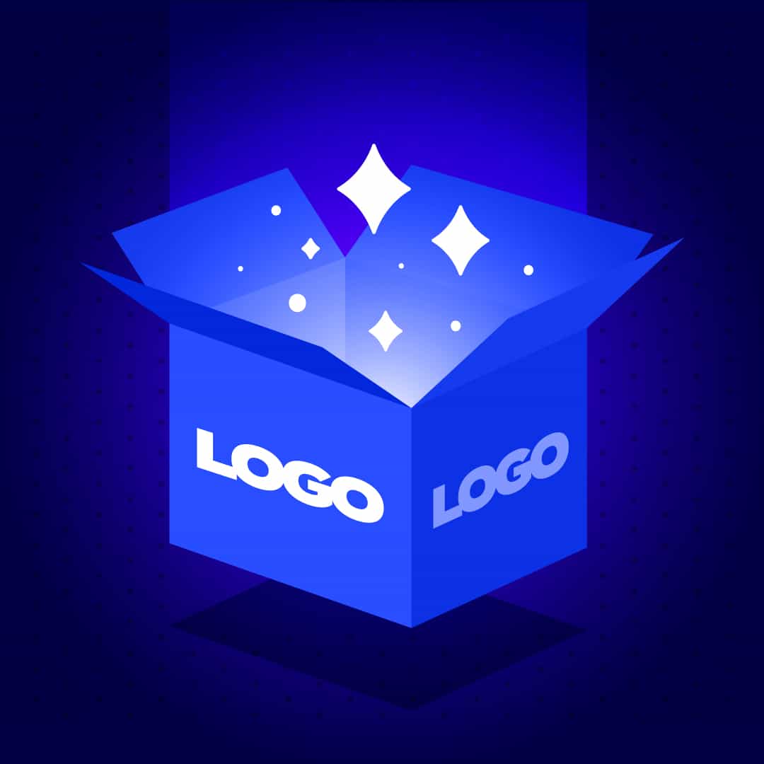 Is your logo the empty box you need?